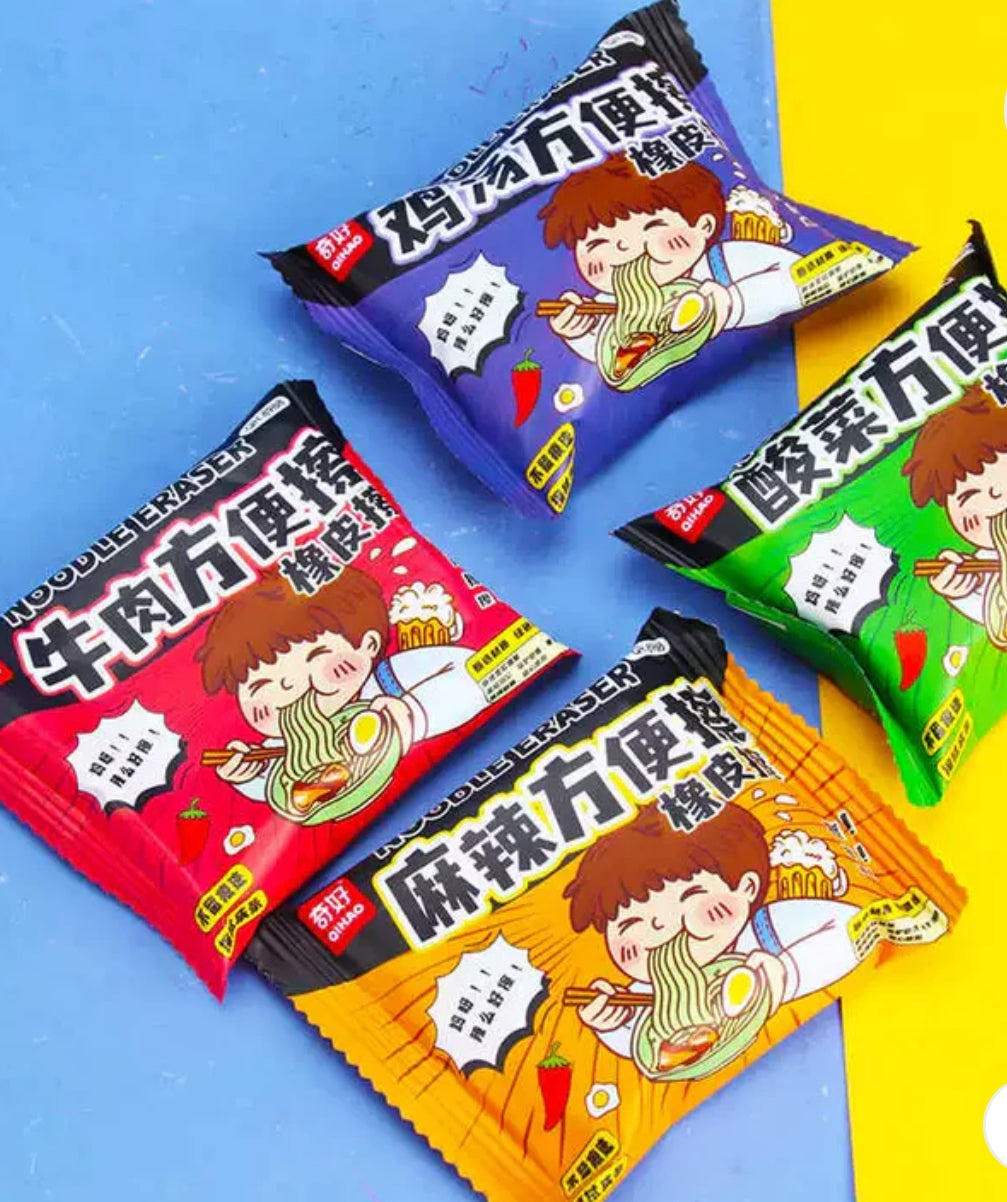 Ramen Noodle Eraser ( 1pc )