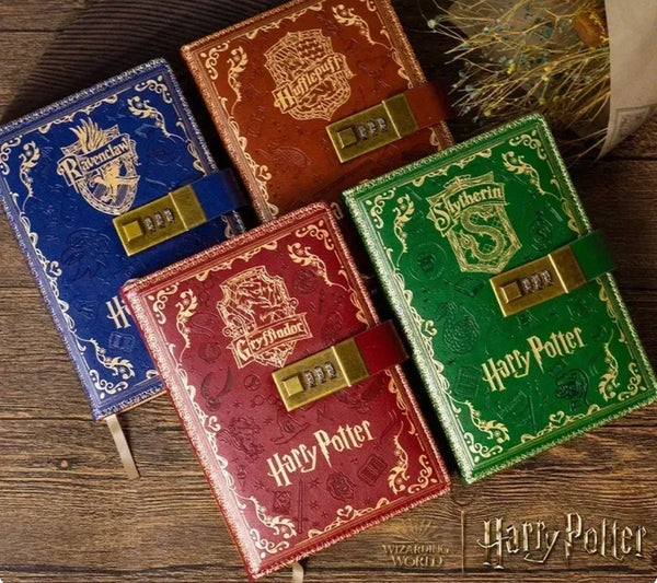 Harry Potter Leather - Retro Style Lock Diary