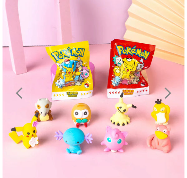 Pokemon Figure Eraser - Surprise Pack - Limited Candy Quest Collection