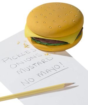 Jumbo Hamburger Eraser