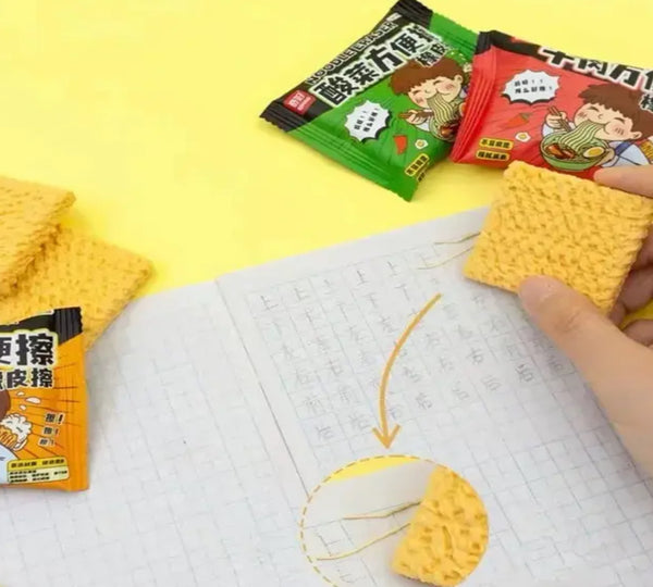 Ramen Noodle Eraser ( 1pc )