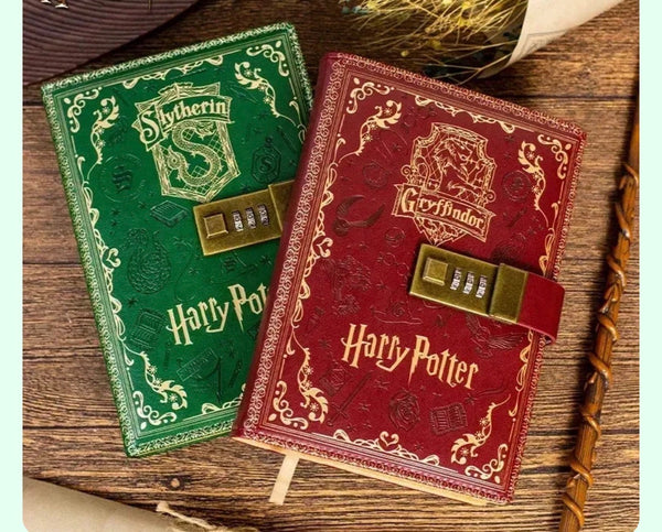 Harry Potter Leather - Retro Style Lock Diary