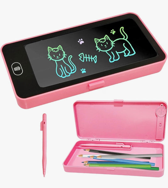 LCD Writing Pencil Box