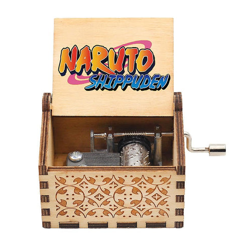 Naruto Wooden Music Box