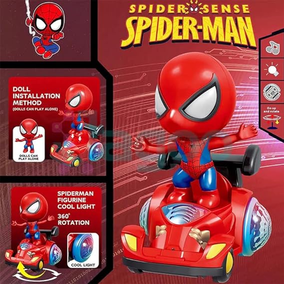 Spiderman Musical  Car Toy