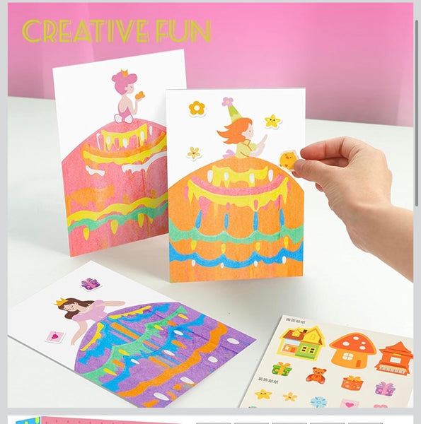DIY Rainbow Scratch Art