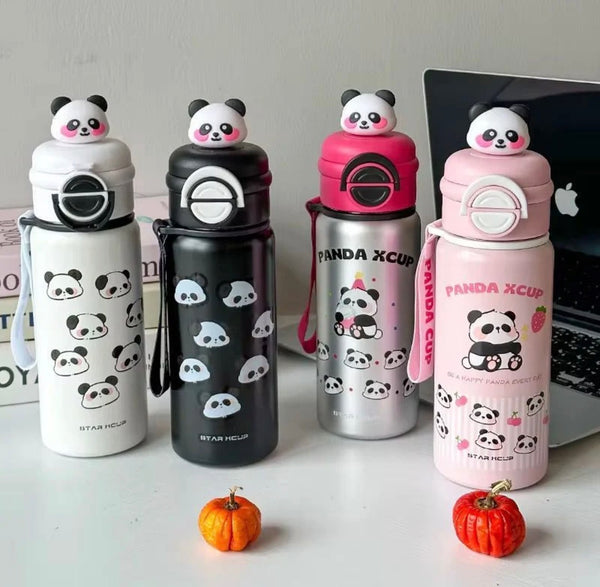 PANDA 2 IN 1 INSULATED WATER BOTTLE-550ML