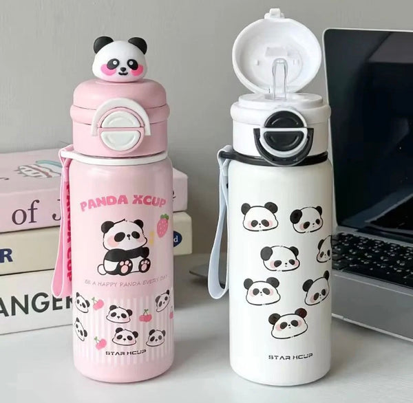 PANDA 2 IN 1 INSULATED WATER BOTTLE-550ML