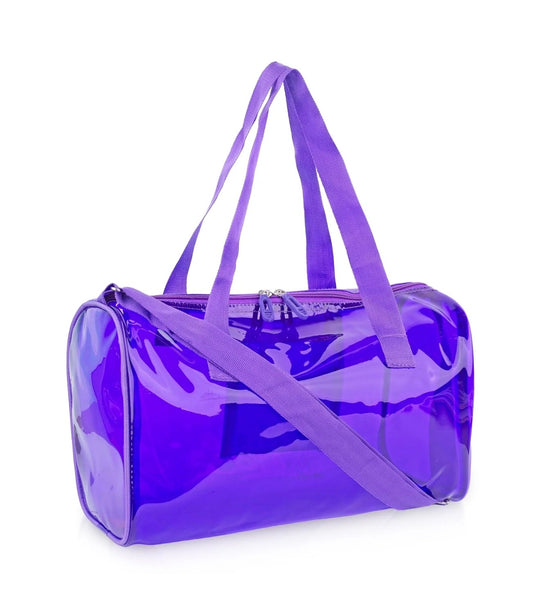 Transparent Jelly Duffle Bag | Waterproof PVC Travel & Gym Tote