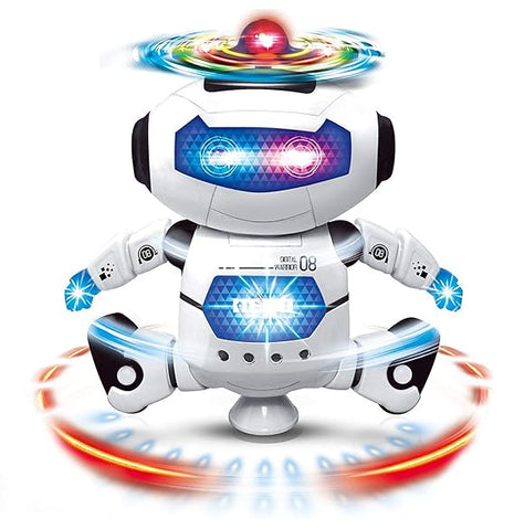 Stylish Dancing Robot with 3D Lights and Music