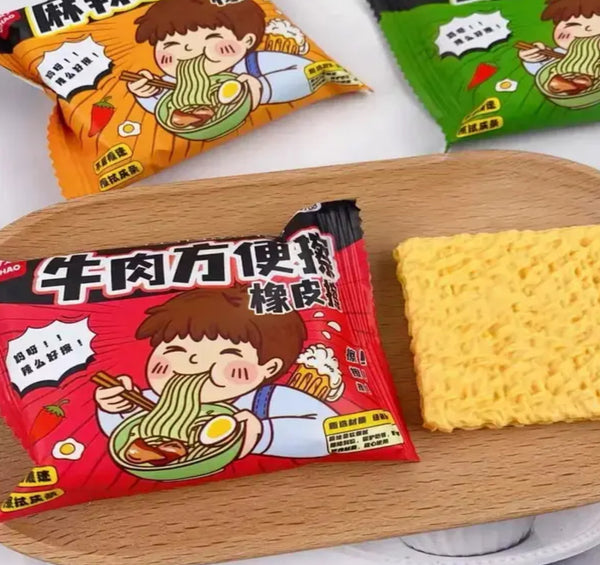 Ramen Noodle Eraser ( 1pc )
