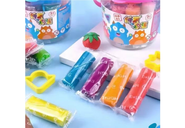 Play Dough Clay Set for Kids with Bucket