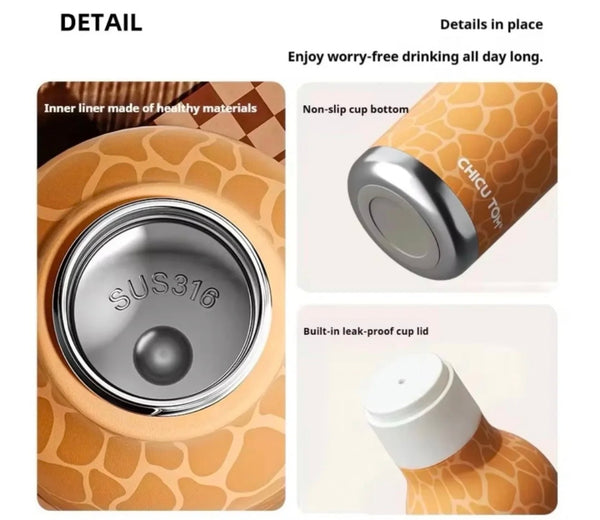 Animal Bottle Stainless Steel (480 ml)