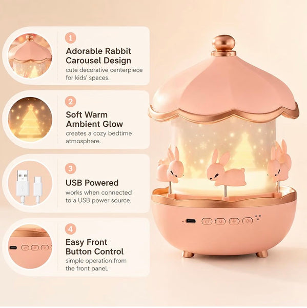 Bunny projector lamp