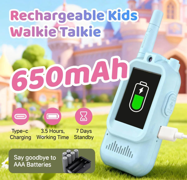 Kids Smart Walkie Talkies with Video Calling