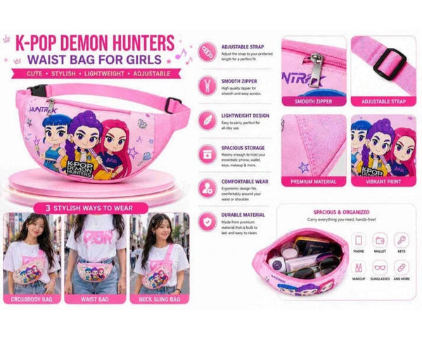 K Pop Demon Hunters Waist Bag