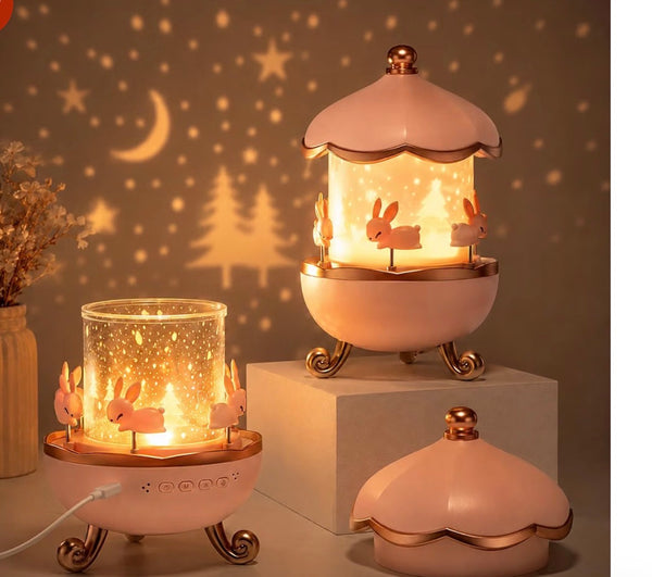 Bunny projector lamp