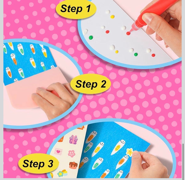 DIY Rainbow Scratch Art