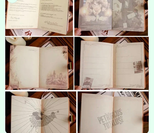 Harry Potter Leather - Retro Style Lock Diary