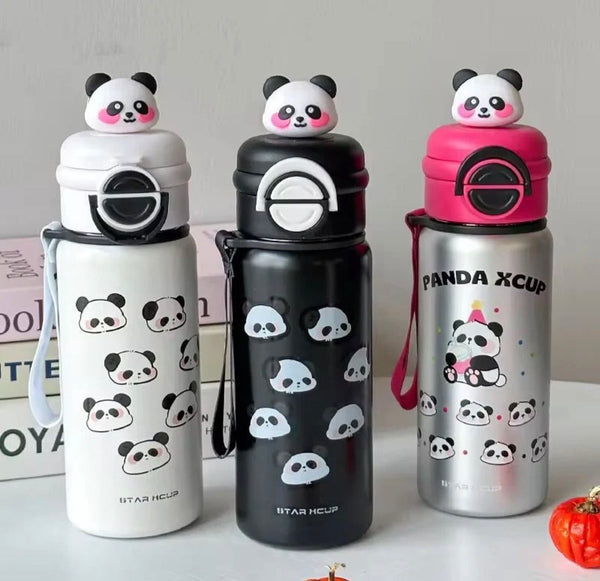 PANDA 2 IN 1 INSULATED WATER BOTTLE-550ML