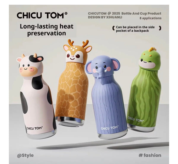 Animal Bottle Stainless Steel (480 ml)