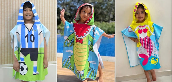 Kids Poncho Towel