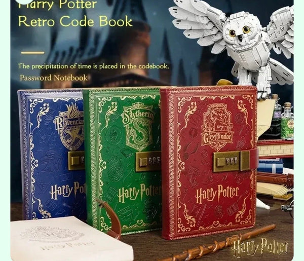 Harry Potter Leather - Retro Style Lock Diary