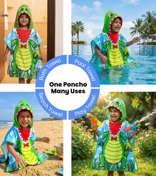 Kids Poncho Towel
