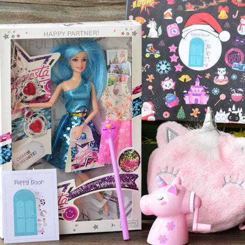 Barbie & Unicorn Hamper ( Set of 5 Products)