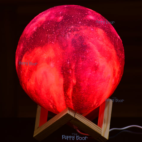 Moon Multicolor Remote Controller Lamp