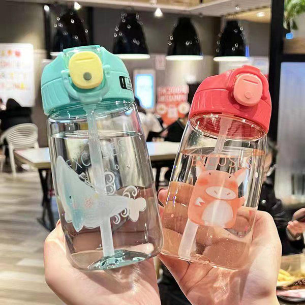 Cute Animal Straw Bottles