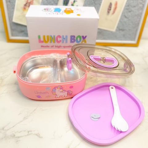 Unicorn Stainless Steel Lunch Box