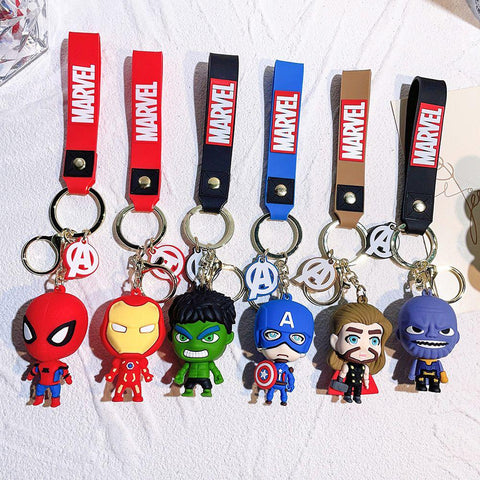 Superheros Keychain