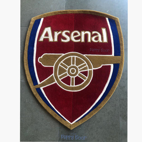 Arsenal Crest Rug