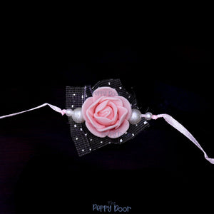 Pink Flower Rakhi