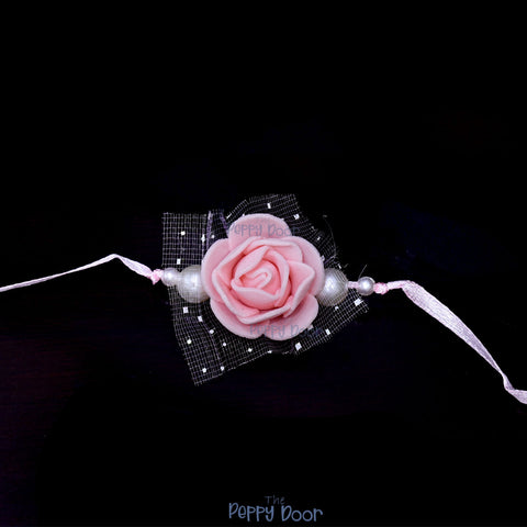 Pink Flower Rakhi